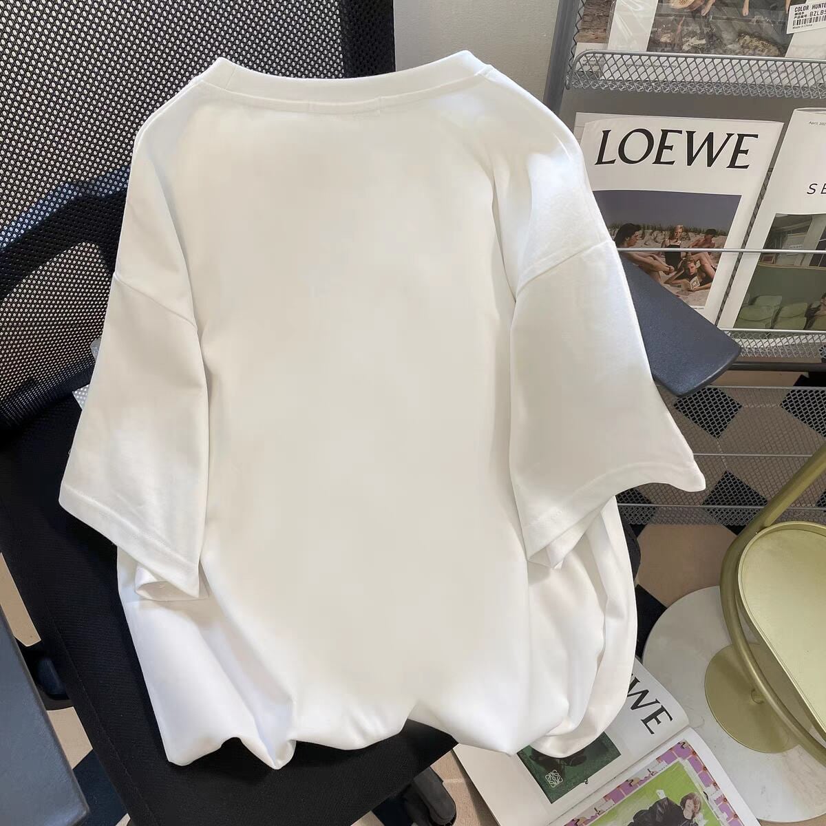 超人気 キュート カジュアル 全3色 半袖 Tシャツ <U-8670>