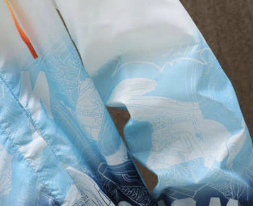 『接触冷感・吸汗速乾』大人気 プリント UVカットパーカー U-13146