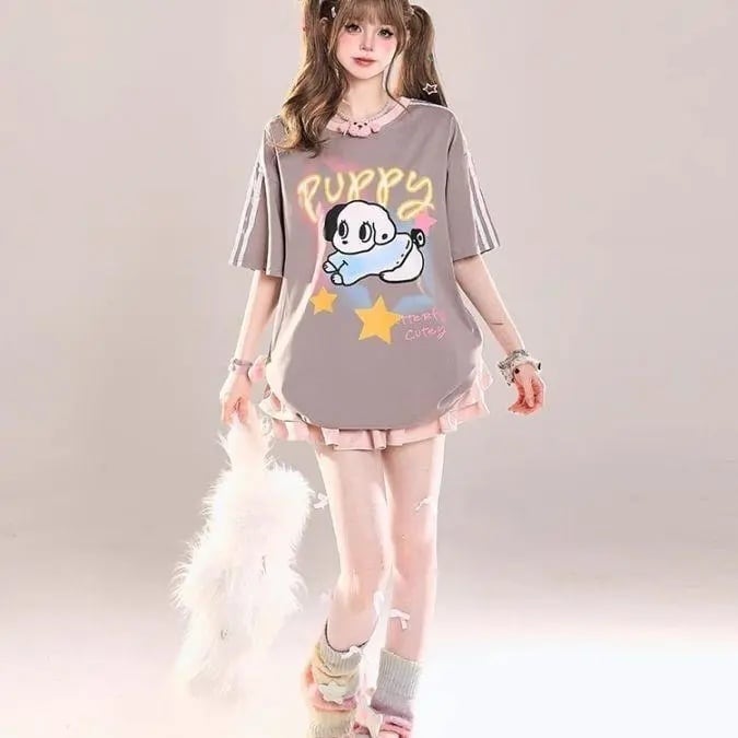 定番シンプル 絶対流行 売れ筋 早い者勝ち カジュアル 2色選択 Tシャツ<U-11462>