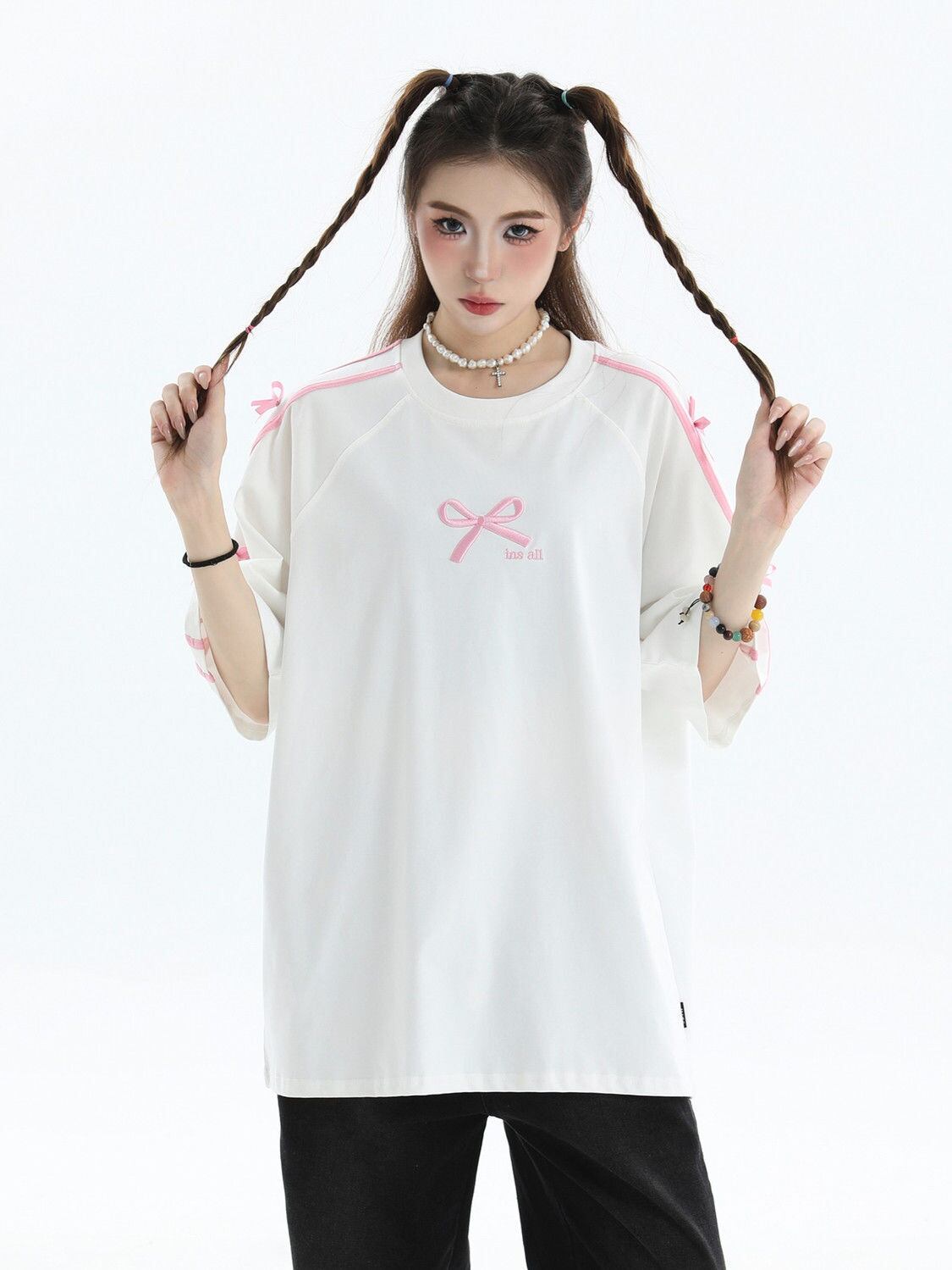 話題沸騰中 着回し力抜群 人気上昇中 カジュアル 全4色 カップル 半袖Tシャツ<U-9164>