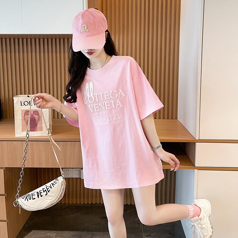 絶対欲しい 早い者勝ち 絶対流行 カジュアル 2色選択 Tシャツ<U-11707>