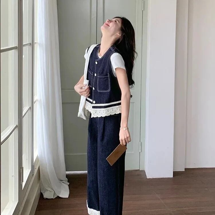着回し力抜群 おしゃれ度高め 好感度UP 着心地良い トップス+パンツセット <U-11200>