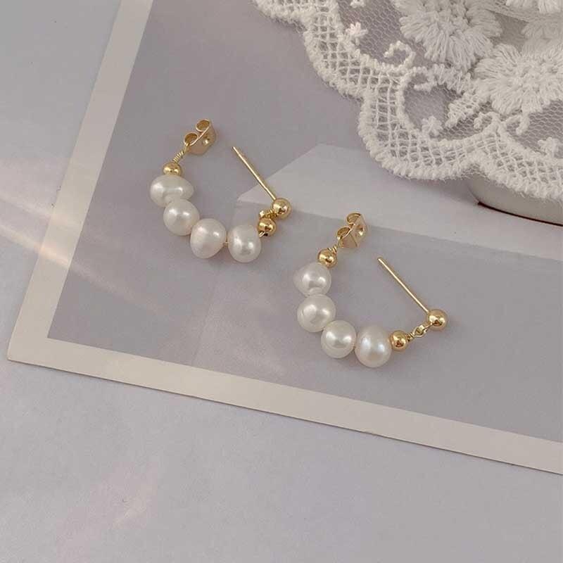レトロ 清純甘くて女子力UP 好感度満載 イアリング アクセサリー<ins-2807>