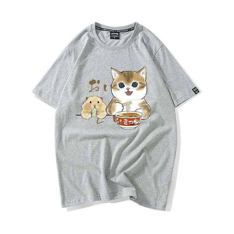 大好評 キュート 人気上昇中 着心地良い カジュアル プリント 全8色 半袖Tシャツ<U-9340>