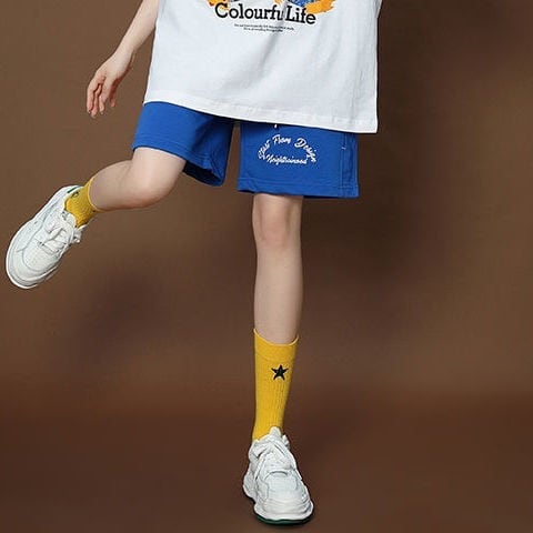 上質 シンプル カジュアル半袖Tシャツⅹパンツセット<U-8068>