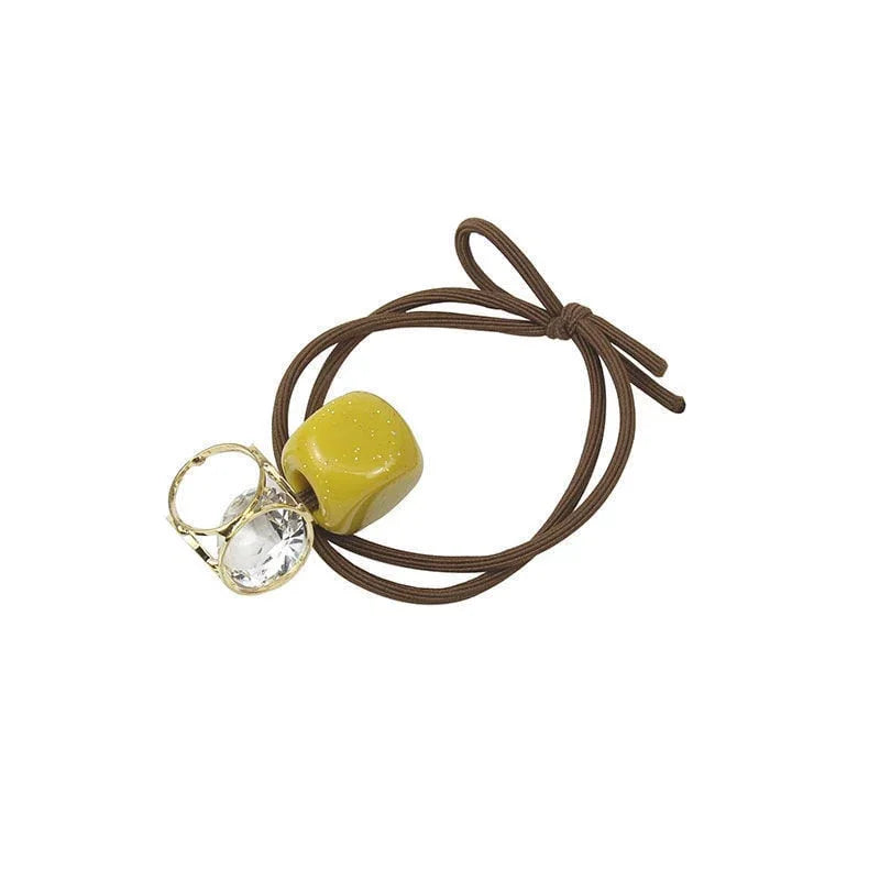 美人度アップ ファッション 透かし彫り シュシュ カチューシャ アクセサリー<ins-3324>