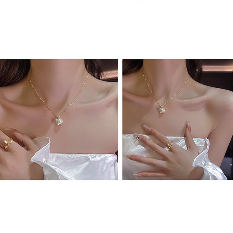 好感度満載 美感いっぱい 一目惚れ ネックレス アクセサリー<ins-3534>