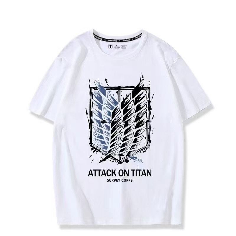 男女兼用 ファッション シンプル 半袖 Tシャツ U-13337