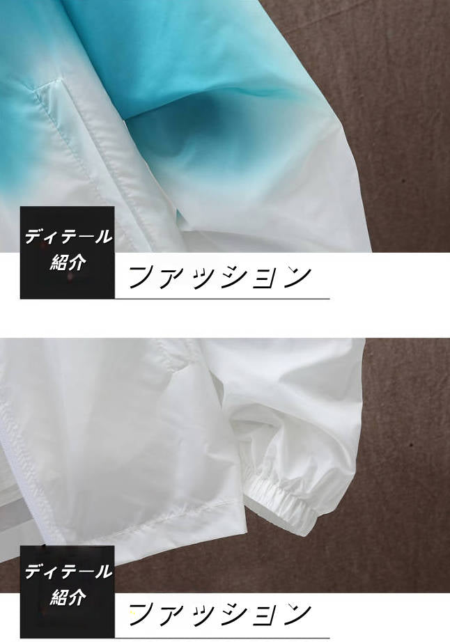 『接触冷感・吸汗速乾』必見 軽量 UVカットパーカー U-13113