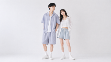 夏のセットアップとライトアウターでつくる、都会的な余裕