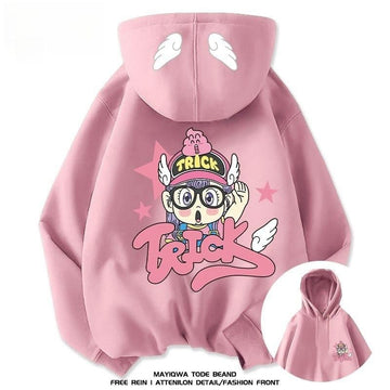 【春新作】【人気商品再入荷】大活躍 ファッション カジュアル キュート 男女兼用 パーカー <U-6881>
