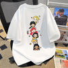 新商品 カジュアル 定番シンプル プリント 全6色 半袖Tシャツ<U-8767>