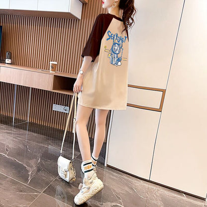 定番シンプル プリント 4色選択可 Tシャツ カットソー＜U-8274＞