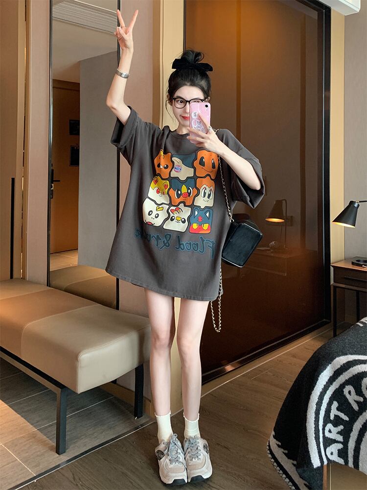 話題沸騰中 高級感溢れる オシャレ度満点 Tシャツ カットソー＜U-8369＞