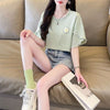 美人度アップ スウィート キュート 5色選択 半袖Tシャツ＜U-8578＞