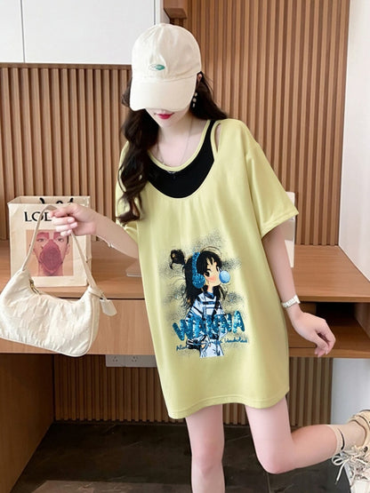 キュート 美人度アップ おすすめ 好感度UP カジュアル 全4色 半袖 Tシャツ ＜U-11157＞