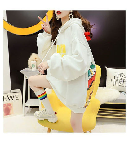 【裹起毛】新商品 少女のような可愛らしい雰囲気のファッション 好感度UP 3色 パーカー <U-10641>