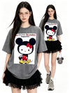 トレンド プリント カジュアル Tシャツ U-13477