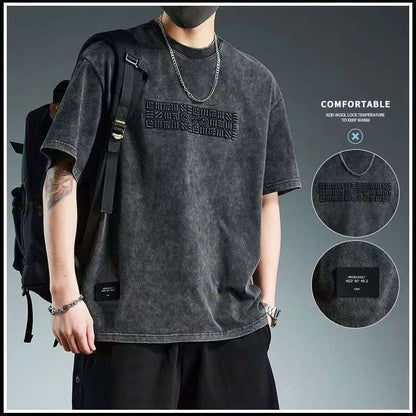 デザイン性抜群 カジュアル 半袖 Tシャツ U-80065