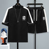男女兼用 カジュアル スポーツ Tシャツ & ショーツ セットアップ U-80004