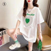 話題沸騰中 ファッション スウィート プリント 半袖Tシャツ<U-8517>