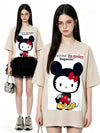 トレンド プリント カジュアル Tシャツ U-13477