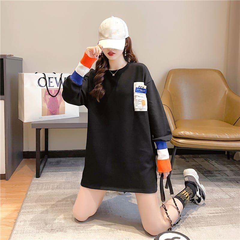 美感いっぱい 切り替え 好感度満載 プリント Tシャツ カットソー＜U-3669＞