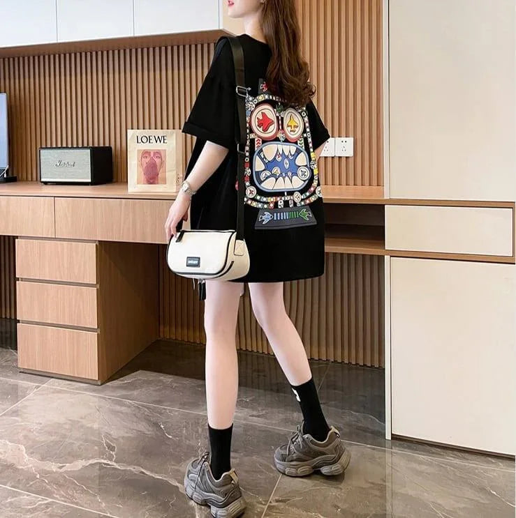 パーソナライズされたプリント半袖Tシャツ<U-5036>