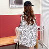 新商品 プリント ファッション 半袖Tシャツ カットソー＜U-8318＞