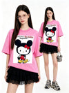 トレンド プリント カジュアル Tシャツ U-13477