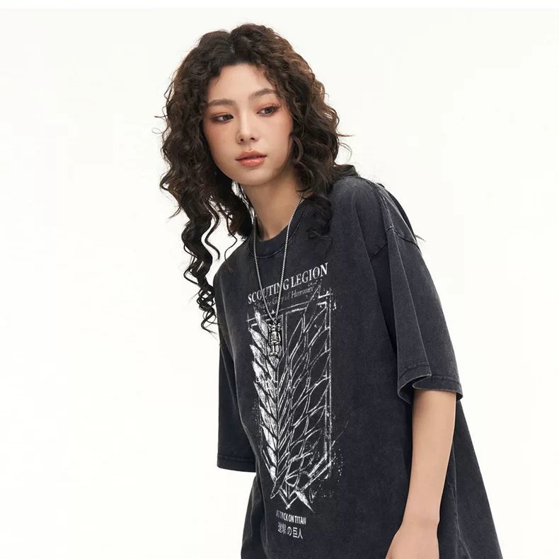 男女兼用 ファッション 高品質 Tシャツ U-13338