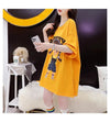 元気いっぱい プリントTシャツ ロング 半袖 ＜U-2840＞