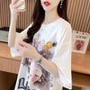 新商品 ファッション 個性派 プリント全3色 半袖Tシャツ カットソー ＜U-8604＞