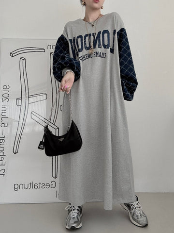 定番シンプル プラスベルベット ファッション 4色 長袖 ニット セーター <U-10383>