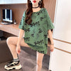 オシャレ度満点 プリント カジュアル Tシャツ カットソー＜U-3301＞