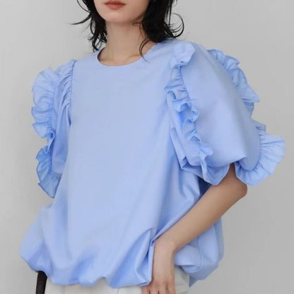 主役級 好感度UP 海外トレンド カジュアル 全3色 半袖 Tシャツ ＜U-11935＞
