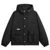 撥水加工 男女兼用 フード付き カジュアル ジャケット U-80135