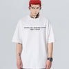 ベストセラーアイテム！ カジュアル 話題沸騰中 ゆったり男女兼用 半袖 TシャツF-7094