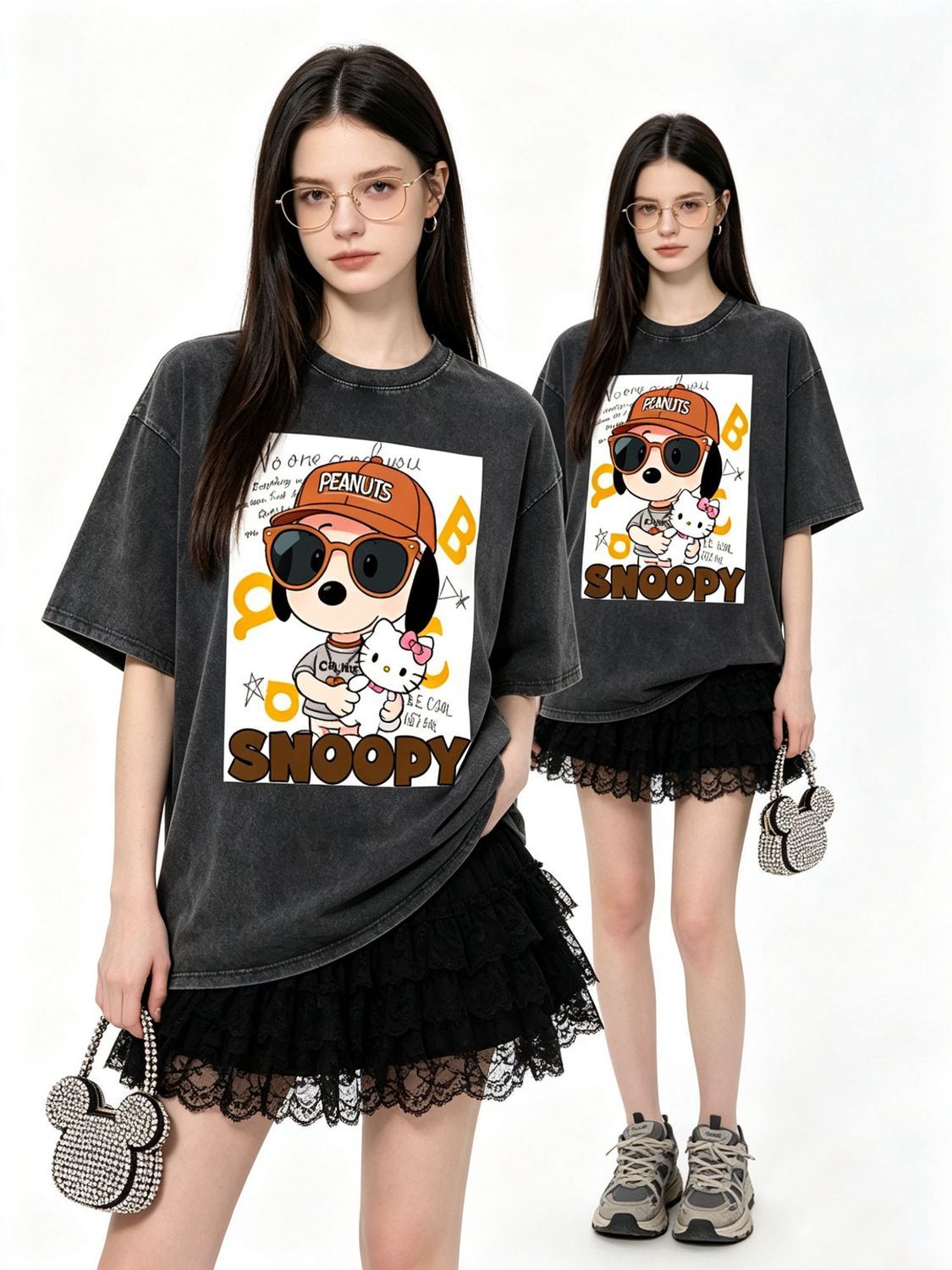 人気アイテム プリント カジュアル Tシャツ U-13469