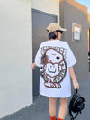 ファッショ プリント 半袖 Tシャツ U-13450
