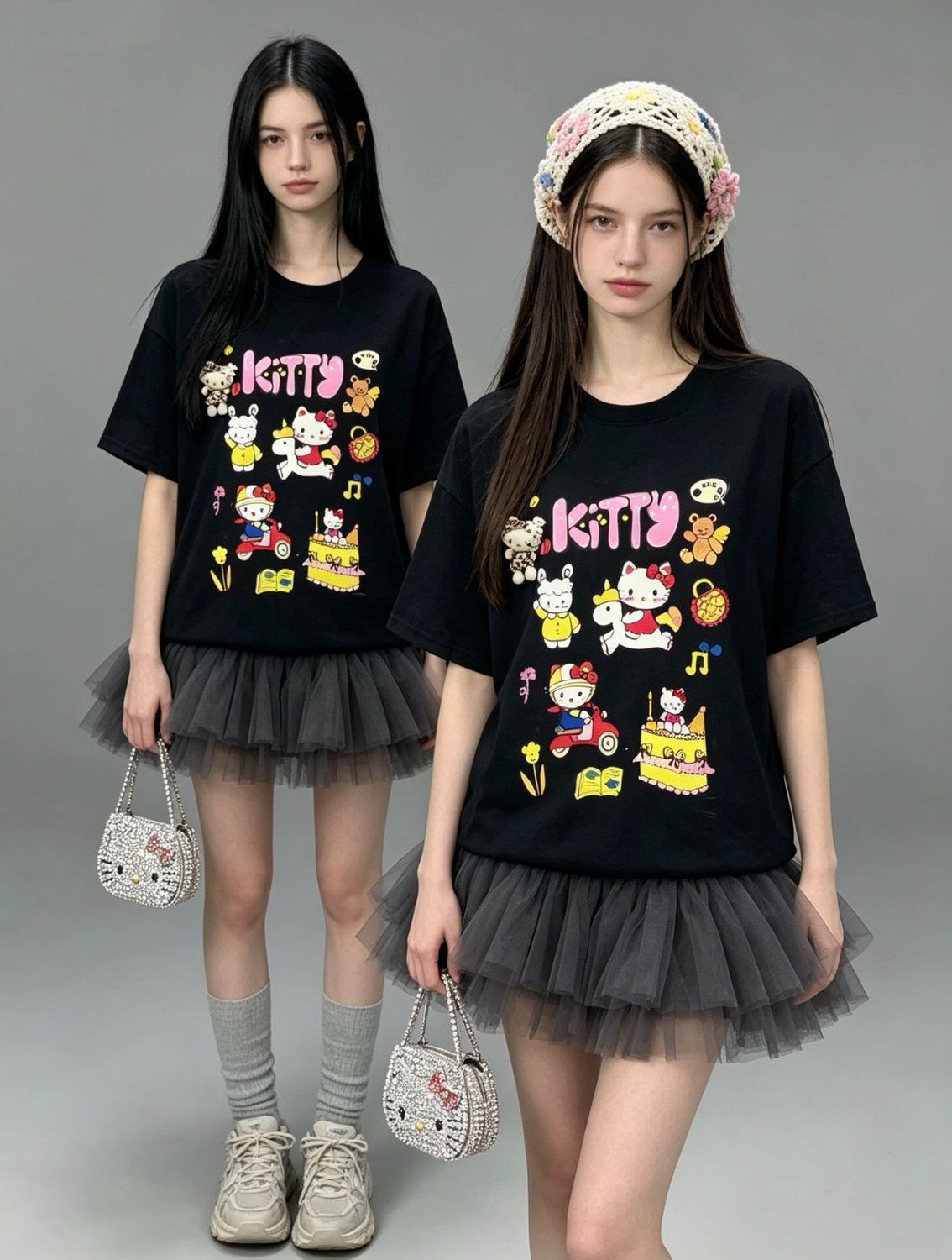 新作トレンド プリント カジュアル Tシャツ U-13470