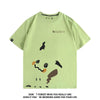 定番シンプル 着心地良い 目立つ  キュート ファッション 半袖 Tシャツ U-13101