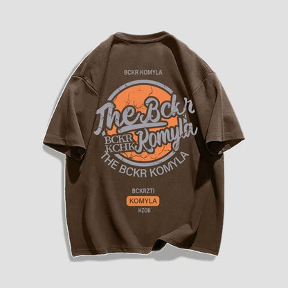 絶対欲しい 全5色 トレンドのロゴデザインをプリントしたTシャツは着回し力抜群 半袖Tシャツ<U-9256>