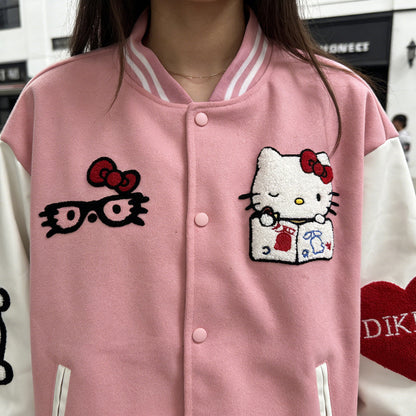 人気商品 サガラ刺繍 ユニセックス ストリート系  アウター U-13044
