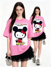 トレンド プリント カジュアル Tシャツ U-13477