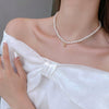 レトロ 美人度アップ ファッション ネックレス アクセサリー＜isf-3283＞