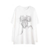 話題沸騰中 レイヤード風 美人度アップ ルーズ Tシャツ ＜U-8707＞
