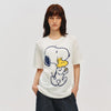 男女兼用 シンプル プリント 半袖 Tシャツ F-13493