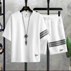 デザイン性抜群 カジュアル Tシャツ & ショーツ セットアップ U-80077