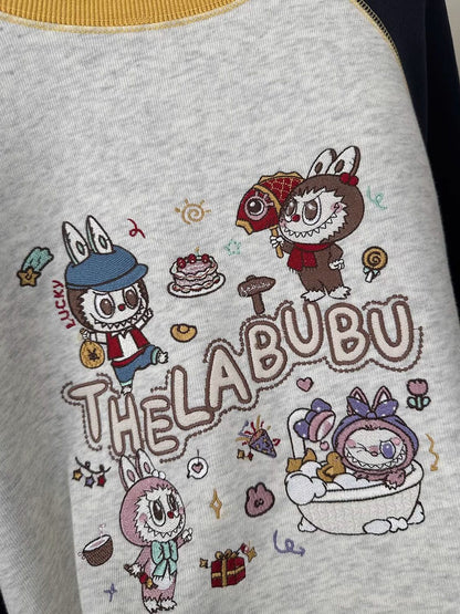 絶対欲しい 刺繍 アクティブも綺麗も叶う 切り替え カジュアル 3色 パーカー <U-10557>